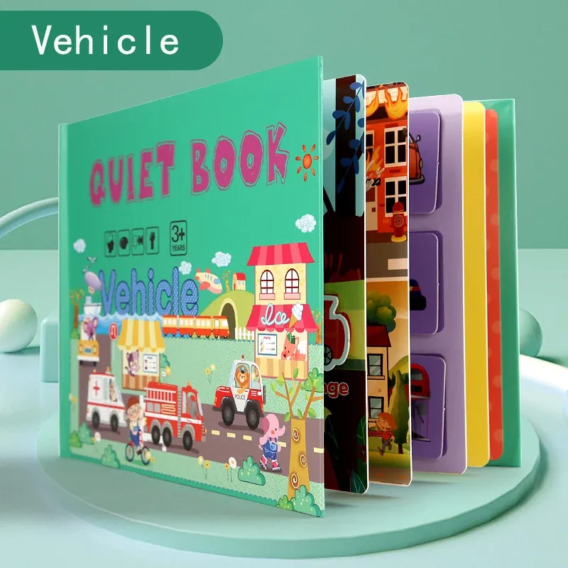 🔥HOT 🔥Quiet  Book for Kids-Great Travel Toy Choice